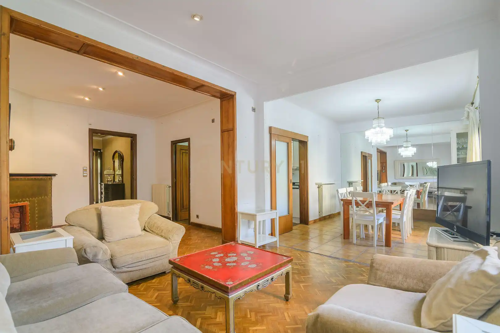 Sala d'estar de Pis en venda en Barcelona