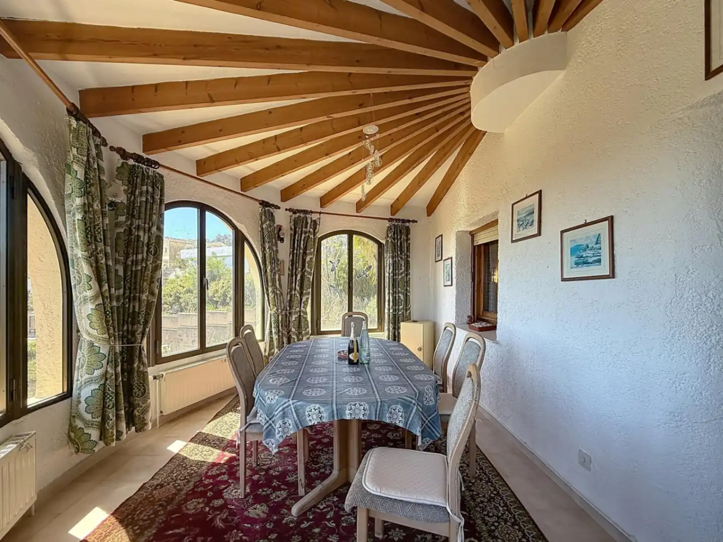 Comedor de Casa o chalet en venta en Benitachell / El Poble Nou de Benitatxell con Aire acondicionado, Calefacción y Jardín privado