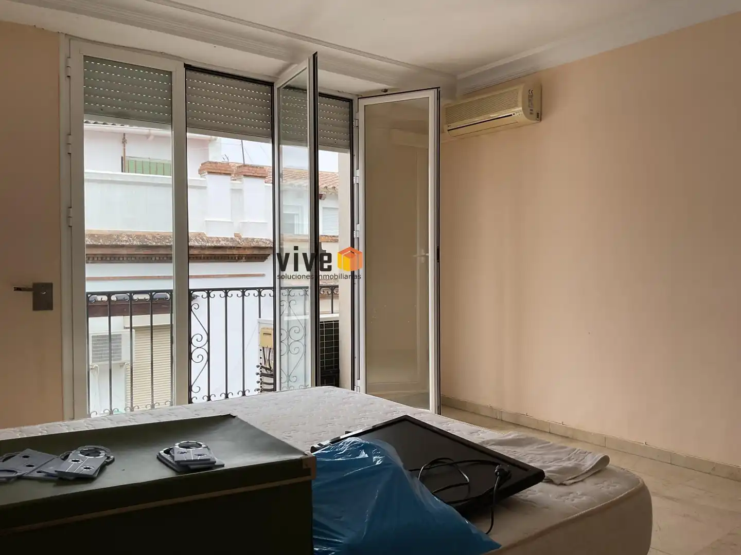 Bedroom of Flat for sale in Sevilla  with Air Conditioner, Heating and Terrace