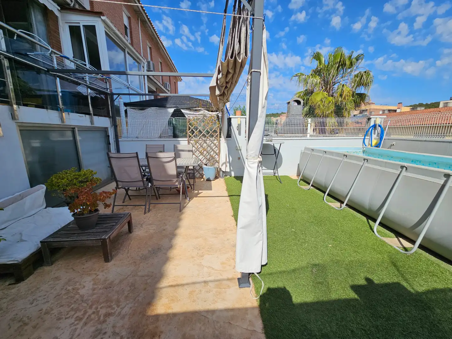 Terrassa de Casa adosada en venda en Tarragona amb Aire condicionat, Calefacció i Jardí privat