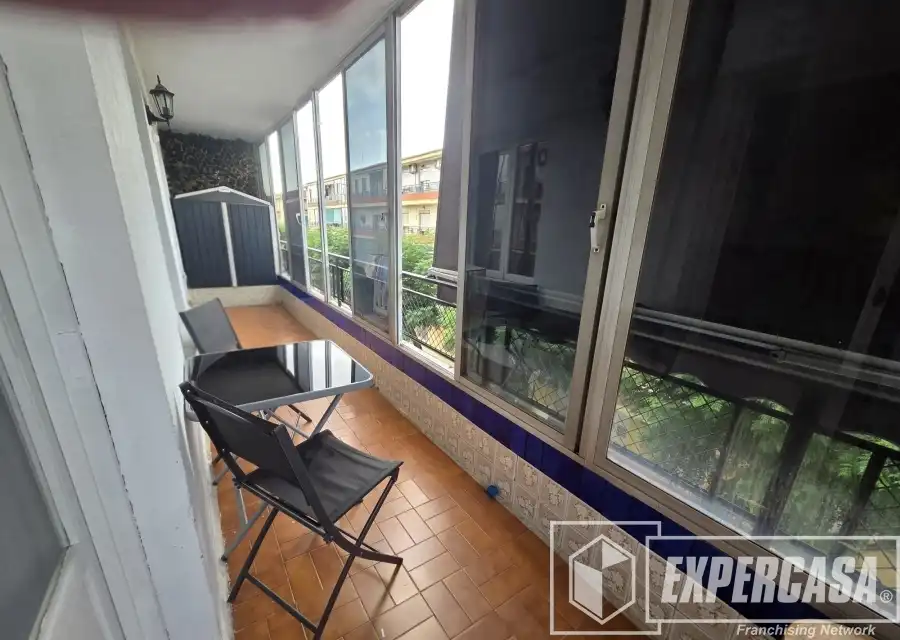Balcony of Flat for sale in Alfafar  with Air Conditioner