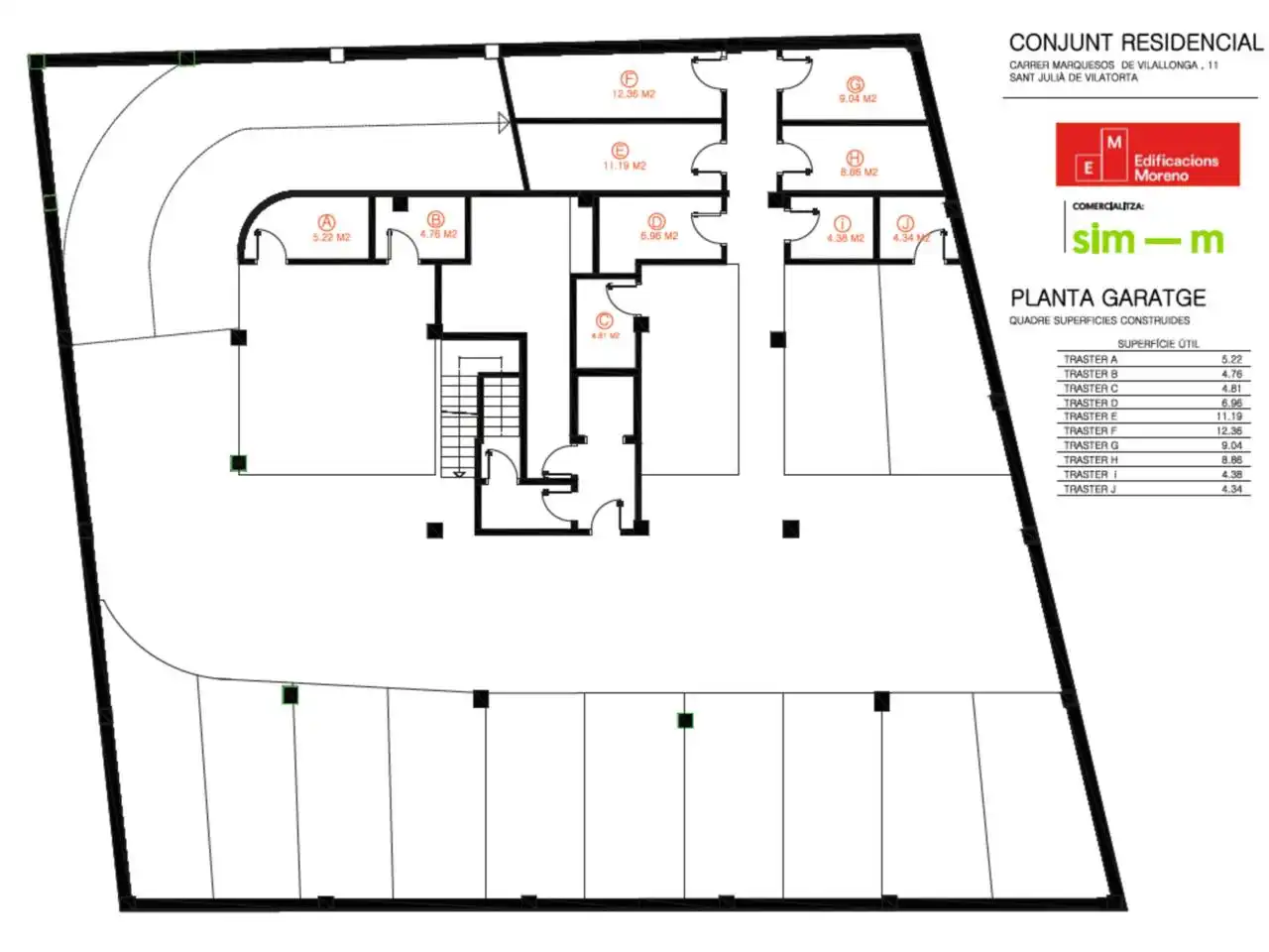 Piso en venta en Sant Julià de Vilatorta con Calefacción y Terraza