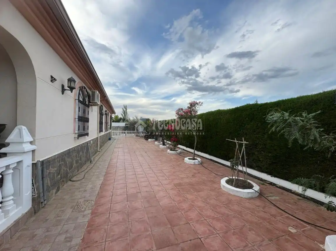 Terrace of Country homes for sale in Almendralejo  with Air Conditioner and Furnished
