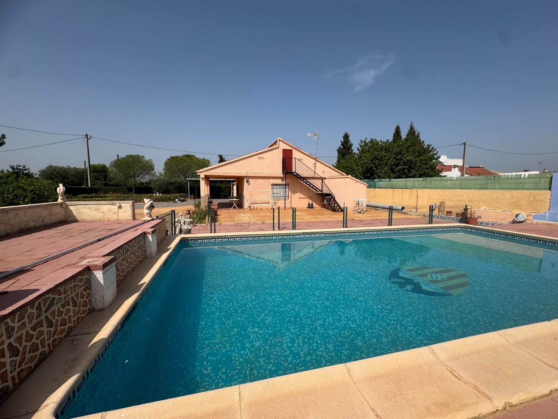 Swimming pool of House or chalet for sale in Llíria  with Air Conditioner, Private garden and Terrace