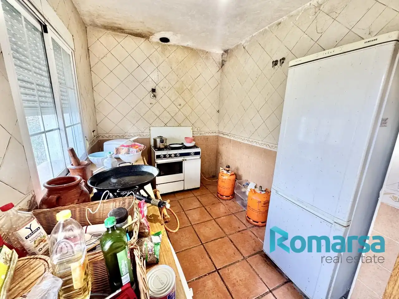 Cocina de Casa o chalet en venta en Navahondilla con Calefacción, Jardín privado y Trastero