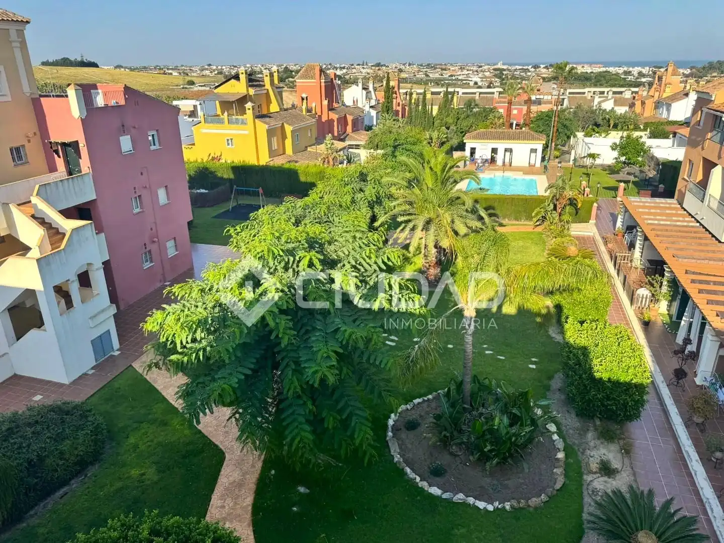 Jardín de Piso en venta en Sanlúcar de Barrameda con Aire acondicionado, Jardín privado y Amueblado