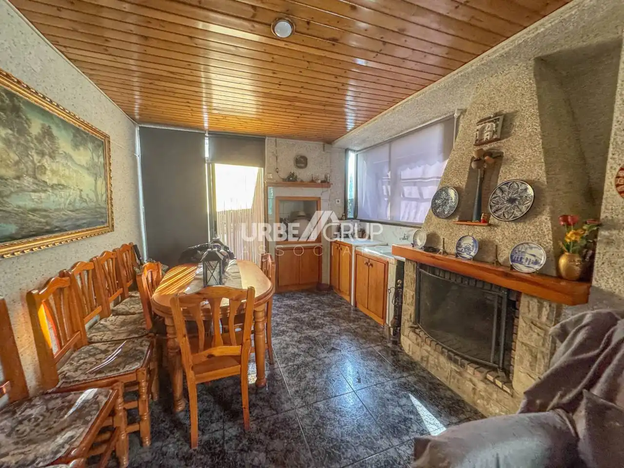 Küche von Haus oder Chalet zum Verkauf in Sant Esteve Sesrovires mit Klimaanlage, Heizung und Terrasse