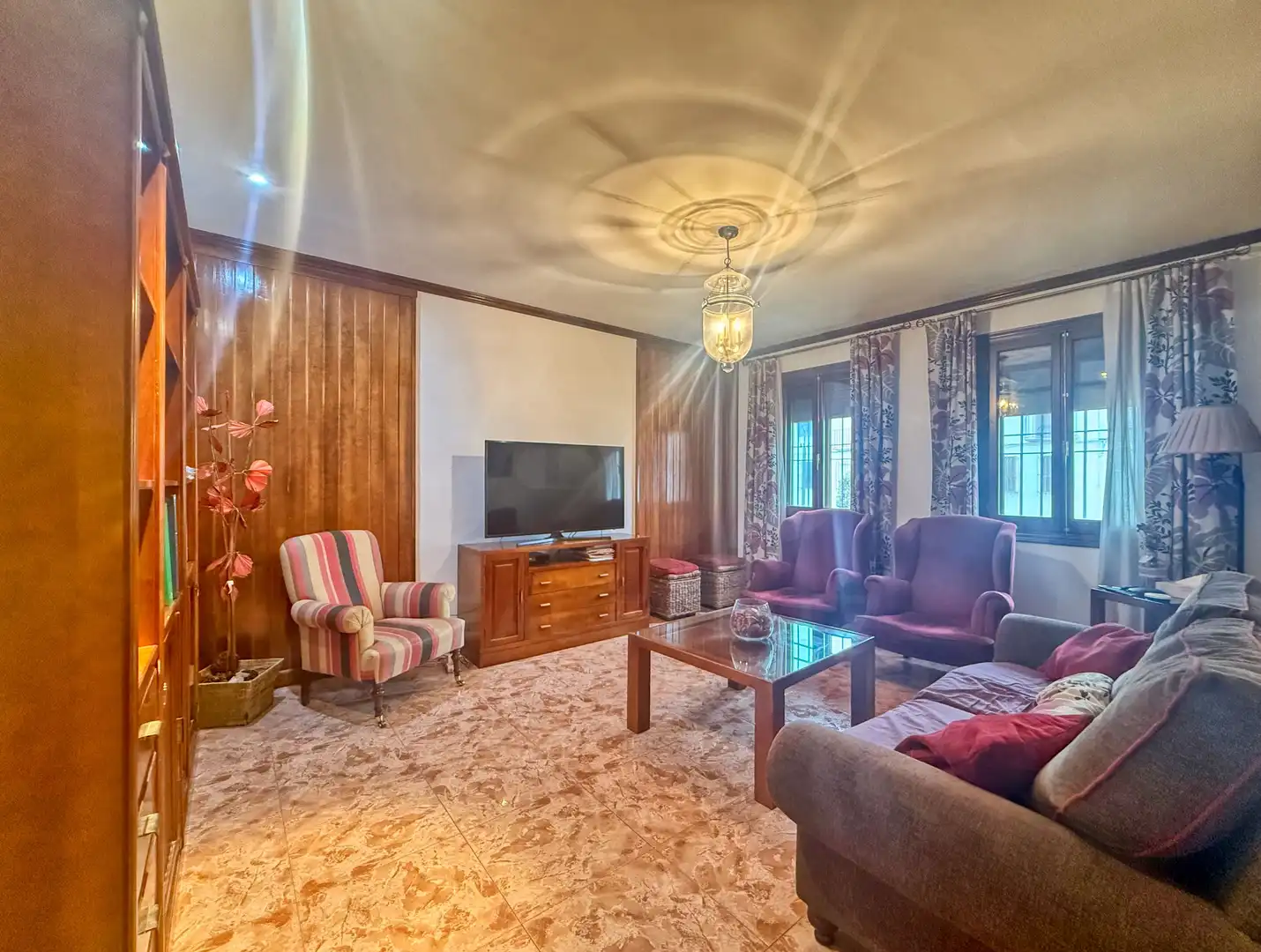 Sala de estar de Casa o chalet en venta en Almagro con Aire acondicionado, Calefacción y Terraza