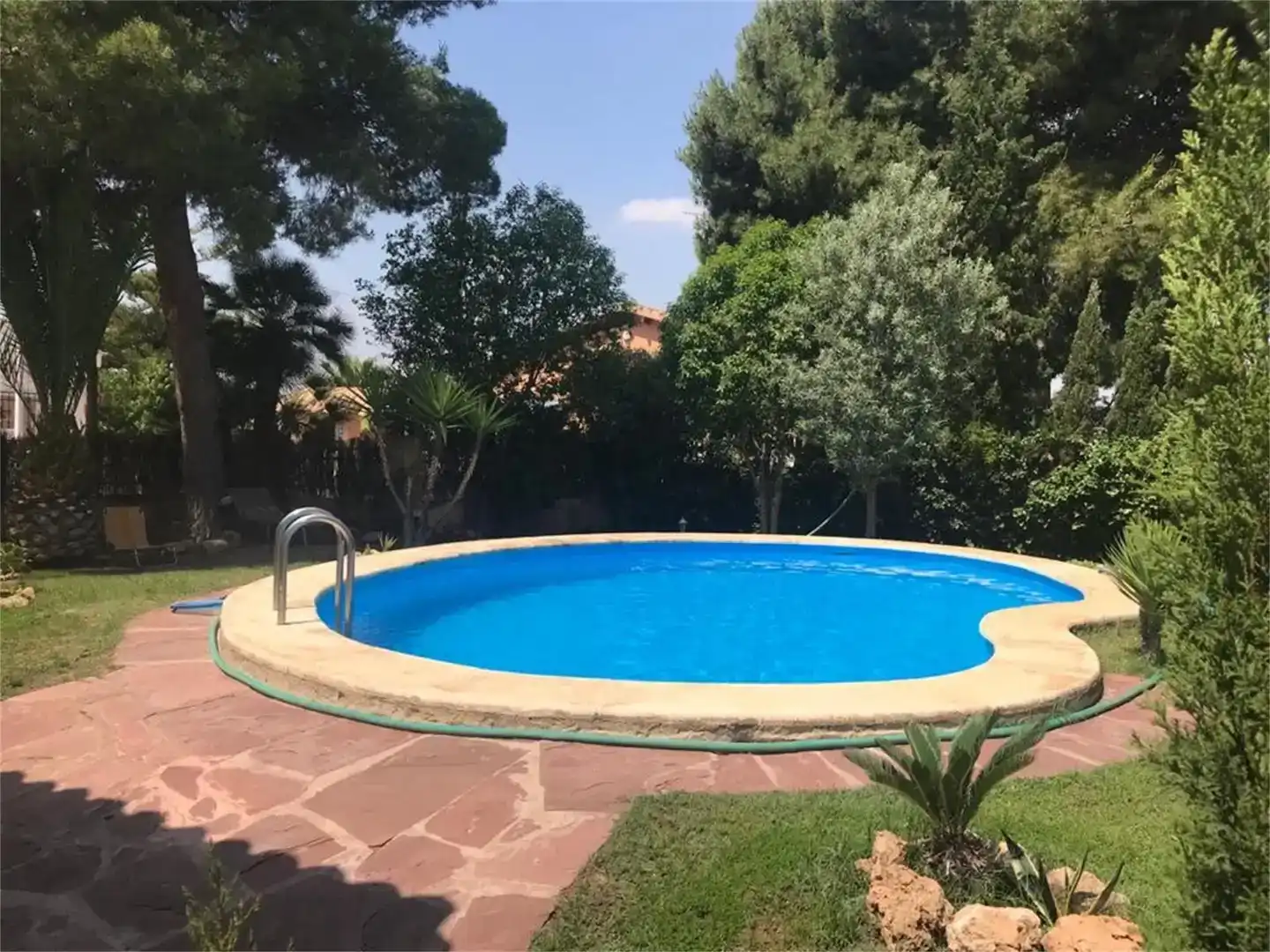 Piscina de Casa o chalet en venta en La Pobla de Vallbona con Aire acondicionado, Piscina y Balcón