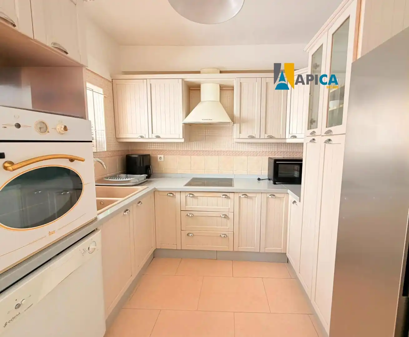 Kitchen of Flat for sale in Población de Arroyo  with Furnished and Alarm