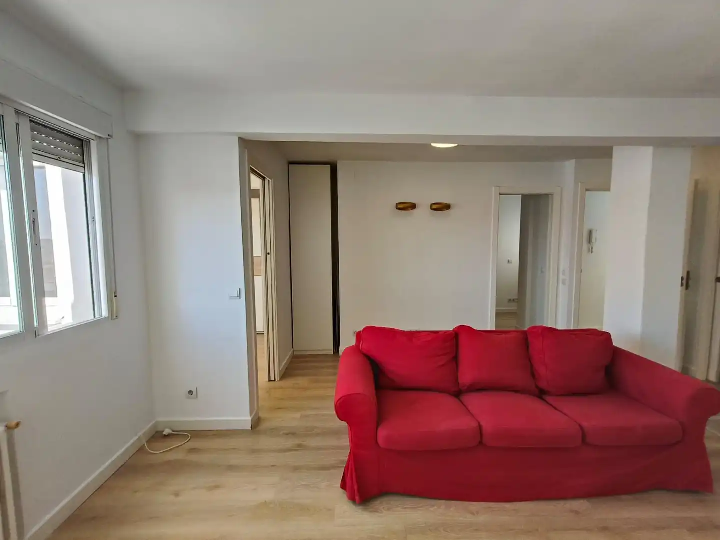 Sala de estar de Apartamento de alquiler en Madrid con Aire acondicionado y Calefacción