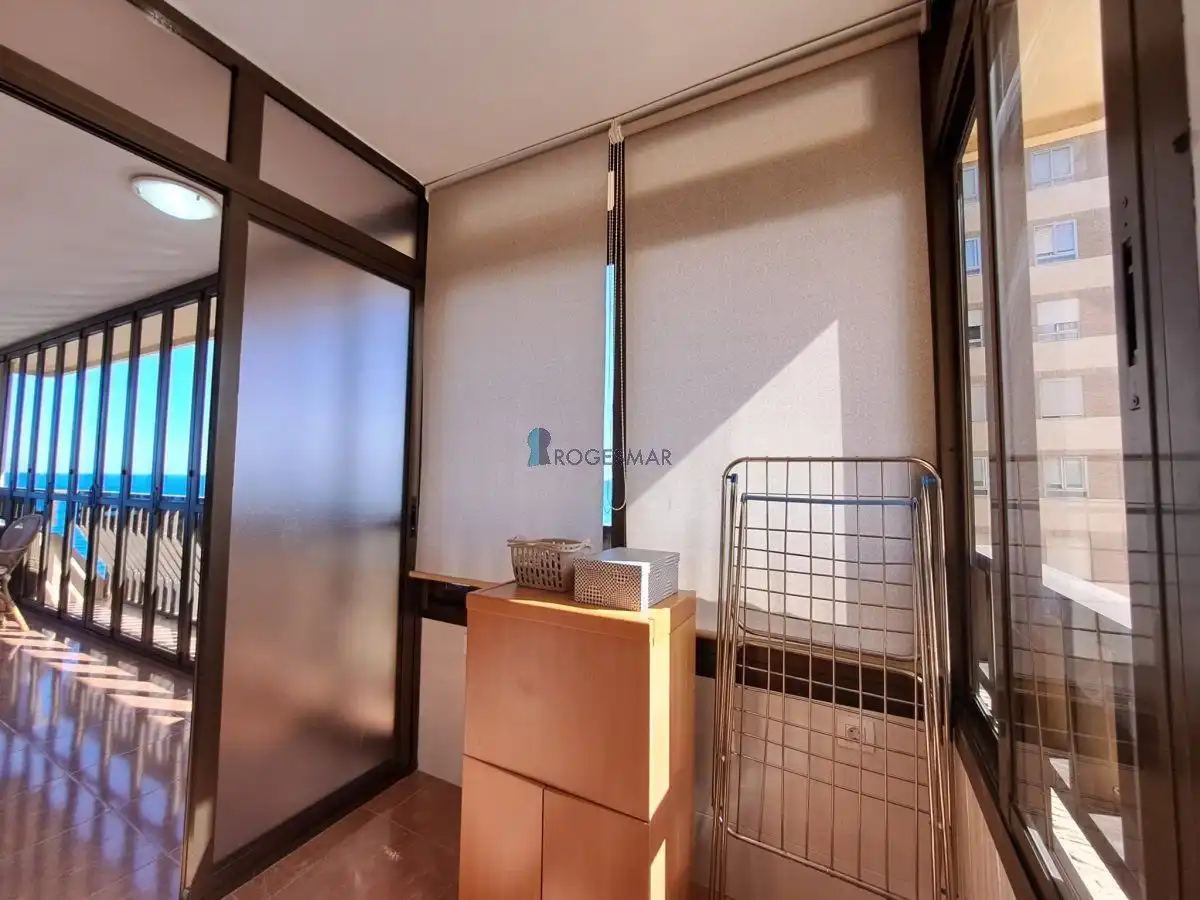Terrassa de Apartament en venda en Benicasim / Benicàssim amb Terrassa, Traster i Piscina comunitària
