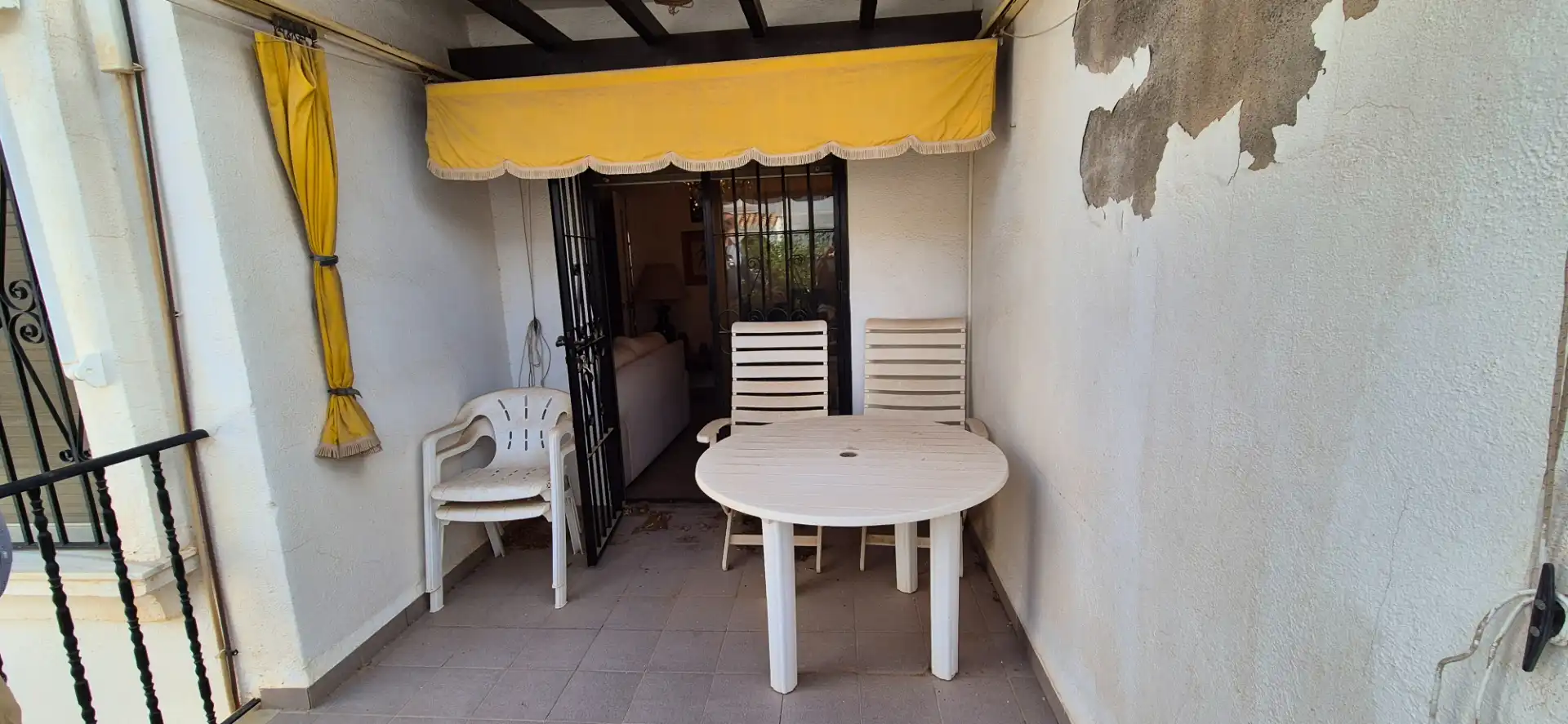 Terraza de Casa adosada en venta en Roquetas de Mar con Aire acondicionado, Terraza y Piscina