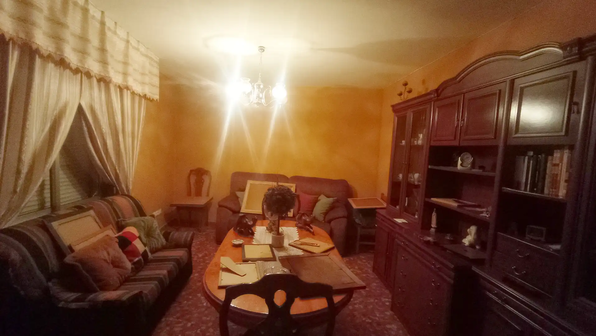 Sala de estar de Casa o chalet en venta en Abenójar con Aire acondicionado, Jardín privado y Terraza