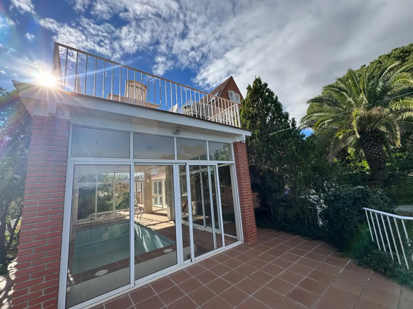 Terrassa de Casa o xalet en venda en Alhaurín de la Torre amb Aire condicionat, Calefacció i Jardí privat