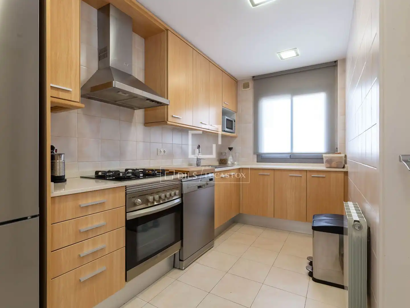 Kitchen of Flat for sale in Sant Just Desvern  with Air Conditioner, Heating and Parquet flooring