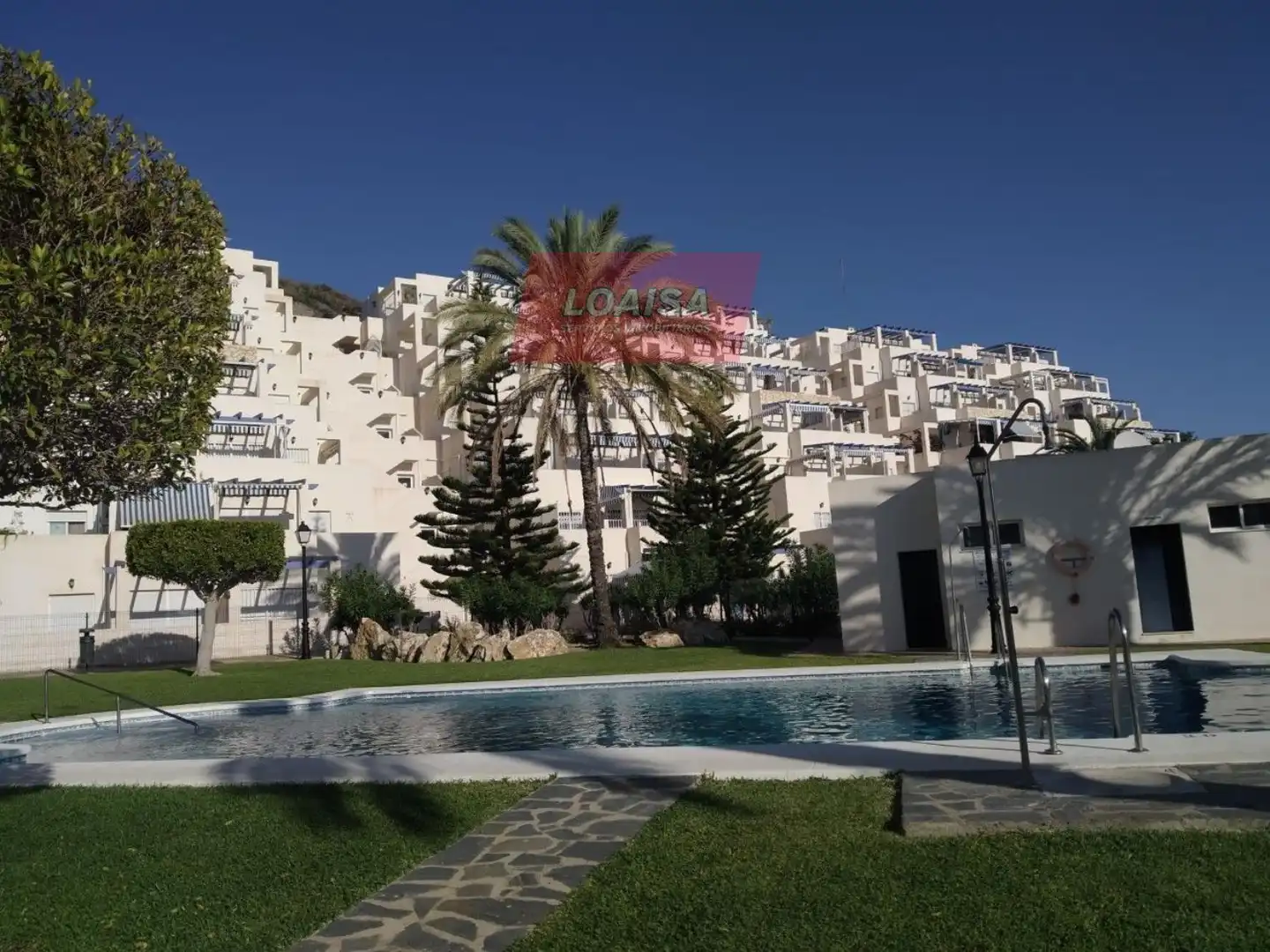 Vista exterior de Piso en venta en Mojácar con Aire acondicionado, Calefacción y Terraza
