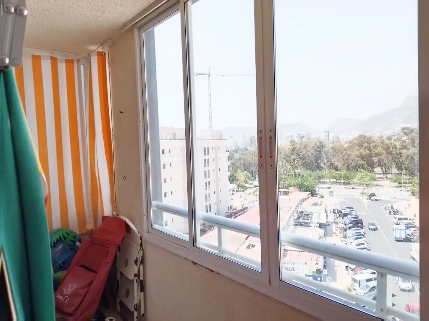 Schlafzimmer von Wohnungen zum Verkauf in Calpe / Calp mit Klimaanlage, Heizung und Privatgarten