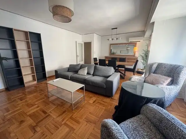 Wohnzimmer von Wohnung zur Miete in Alcoy / Alcoi mit Klimaanlage, Heizung und Terrasse