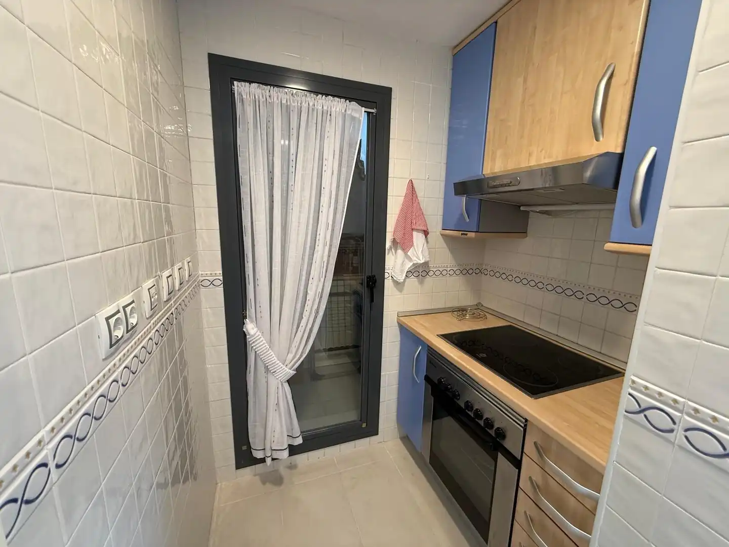 Kitchen of Flat for rent in Benidorm  with Air Conditioner, Heating and Private garden