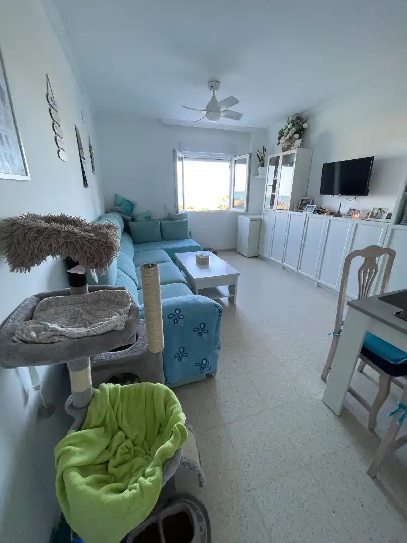 Wohnzimmer von Wohnung zum Verkauf in Cádiz mit Heizung, Möbliert und Ofen