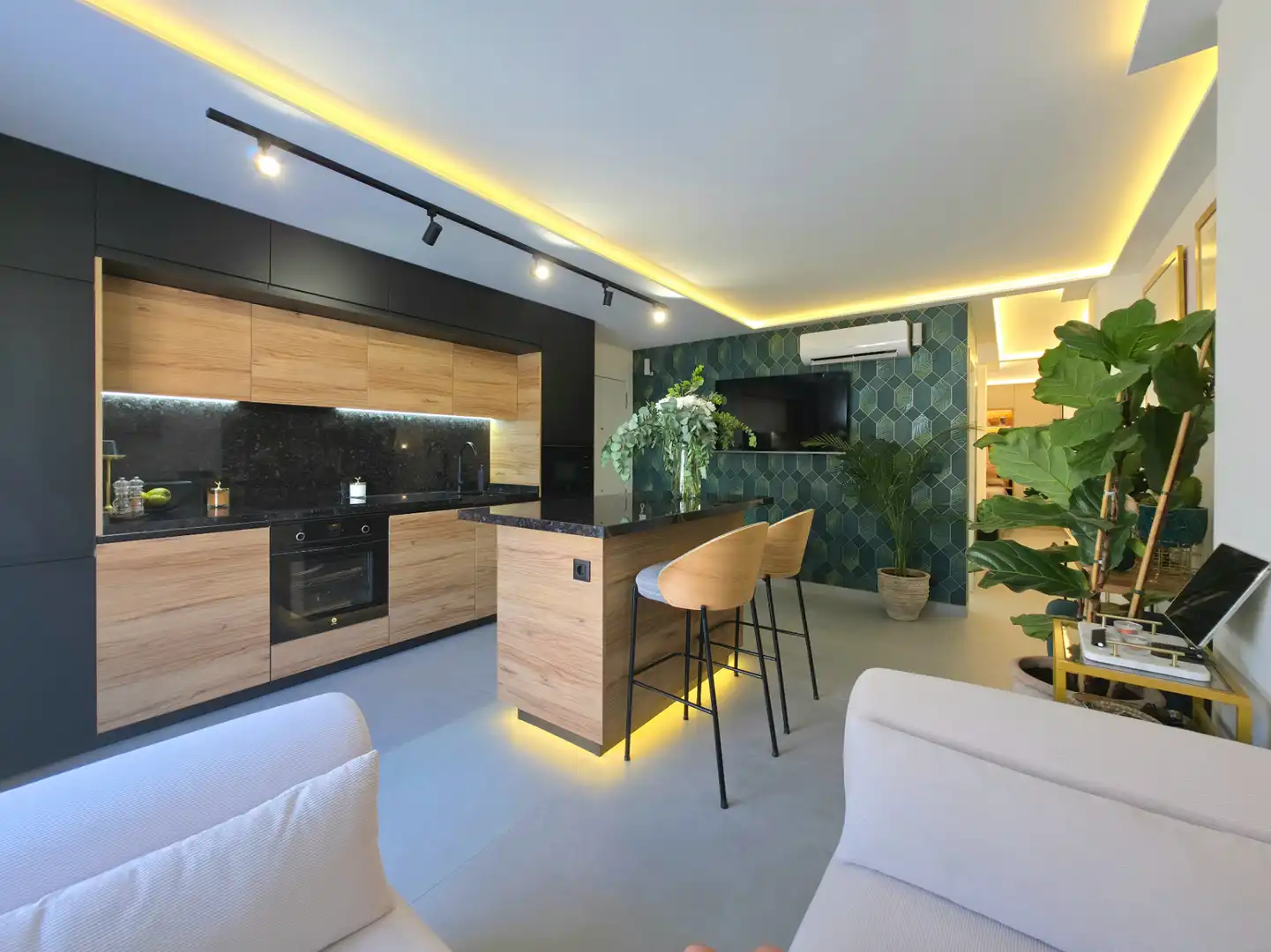 Cocina de Ático en venta en Alicante / Alacant con Aire acondicionado, Calefacción y Terraza