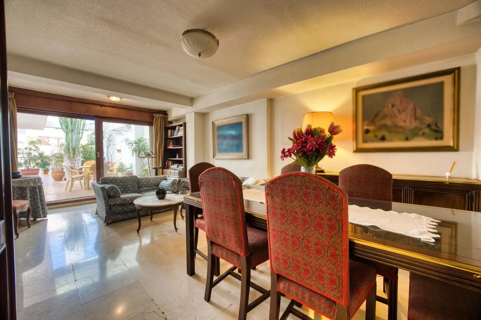 Comedor de Piso en venta en Alicante / Alacant con Aire acondicionado, Calefacción y Terraza