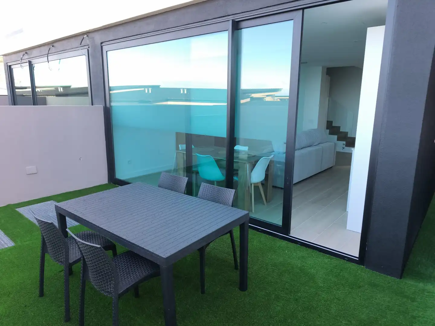 Terraza de Apartamento de alquiler en Santa María de Guía de Gran Canaria con Terraza, Amueblado y Horno