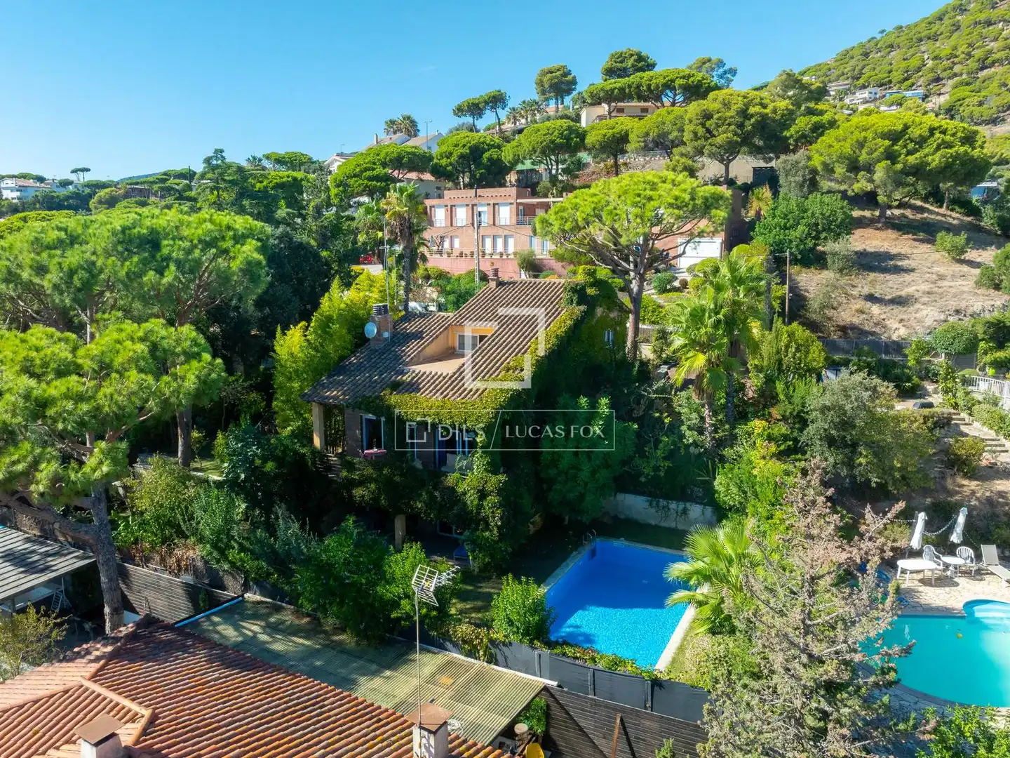 Vista exterior de Casa o xalet en venda en Cabrils, Barcelona
