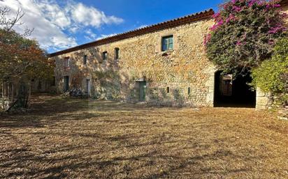 Exterior view of Country house for sale in Bàscara  with Private garden