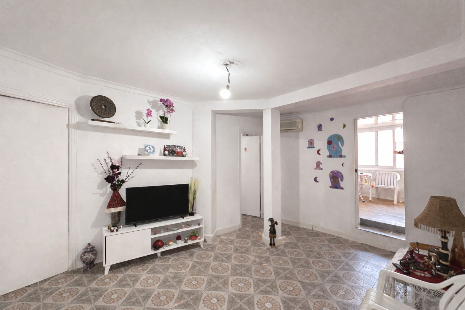 Living room of Attic for sale in Badalona  with Air Conditioner, Heating and Terrace