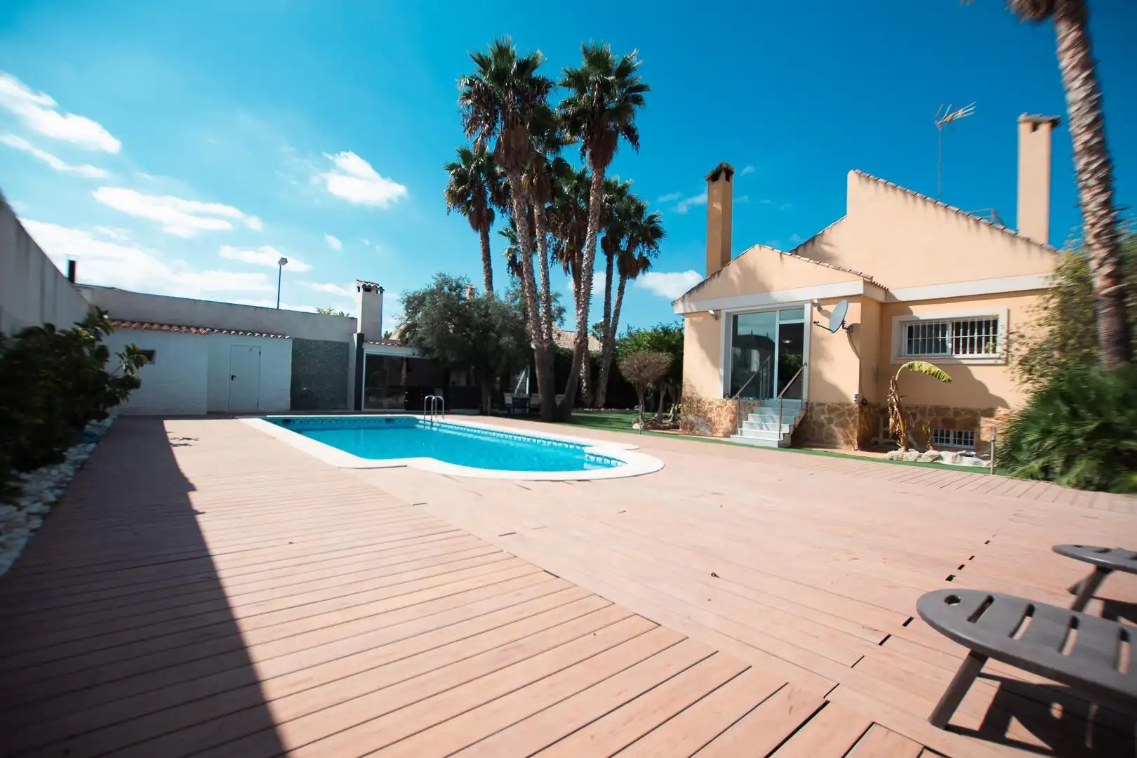 Piscina de Casa o chalet en venta en Mutxamel con Aire acondicionado, Calefacción y Jardín privado