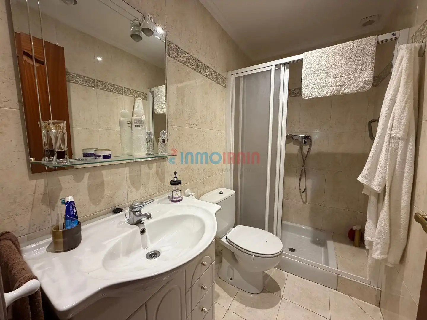 Baño de Casa o chalet en venta en Olaberria con Calefacción, Jardín privado y Terraza