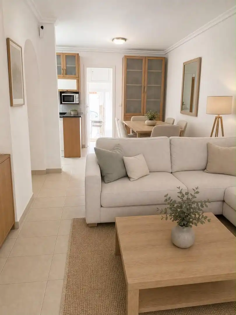 Sala d'estar de Casa o xalet en venda en Cartagena amb Aire condicionat, Terrassa i Piscina comunitària