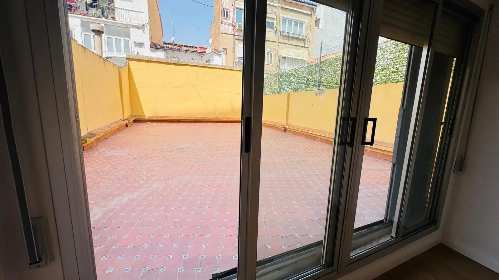 Terraza de Piso de alquiler en Valencia con Aire acondicionado, Parquet y Terraza