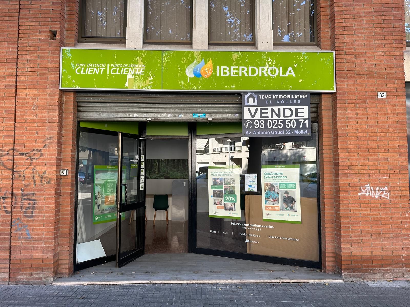 Vista exterior de Oficina en venda en Mollet del Vallès