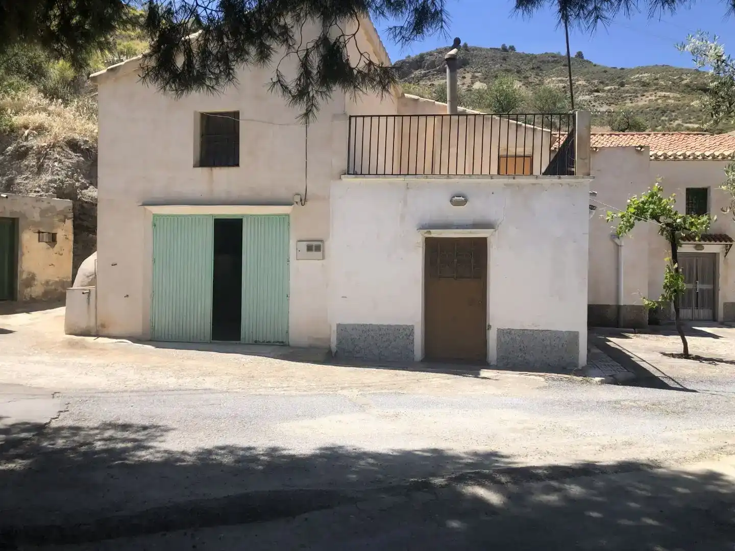 Vista exterior de Pis en venda en Oria amb Aire condicionat i Balcó