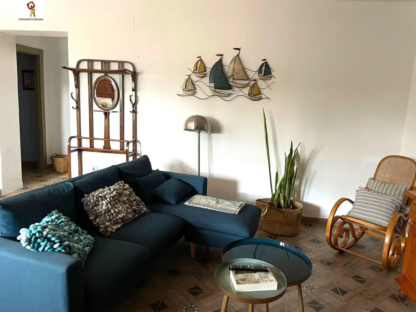 Living room of Detached homes for rent in Benissa  with Air Conditioner, Swimming Pool and Furnished