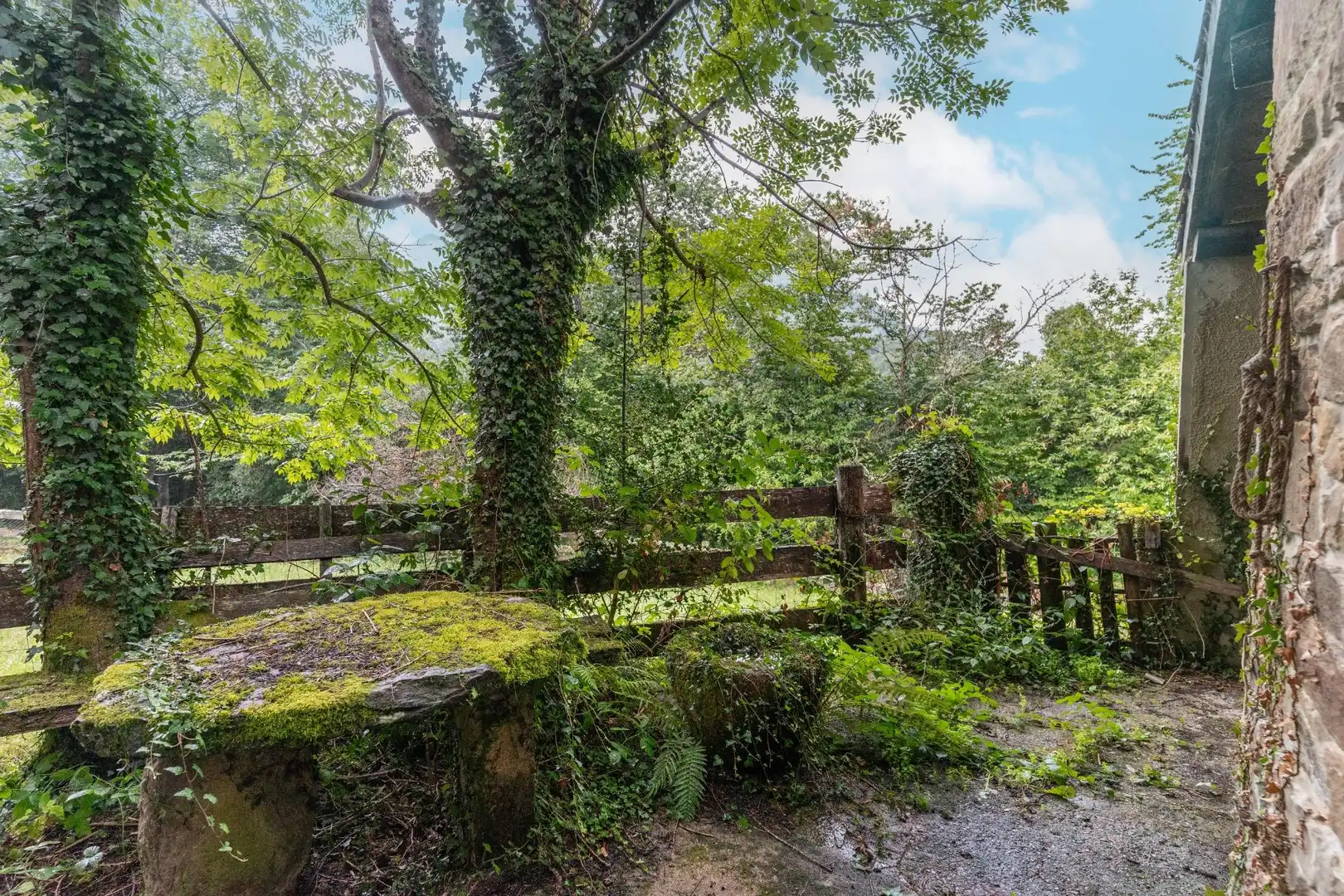Jardín de Finca rústica en venta en Sobrescobio con Jardín privado, Terraza y Amueblado