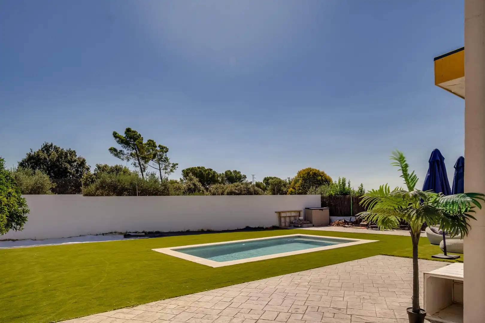Piscina de Casa o xalet en venda en Sentmenat amb Calefacció i Jardí privat