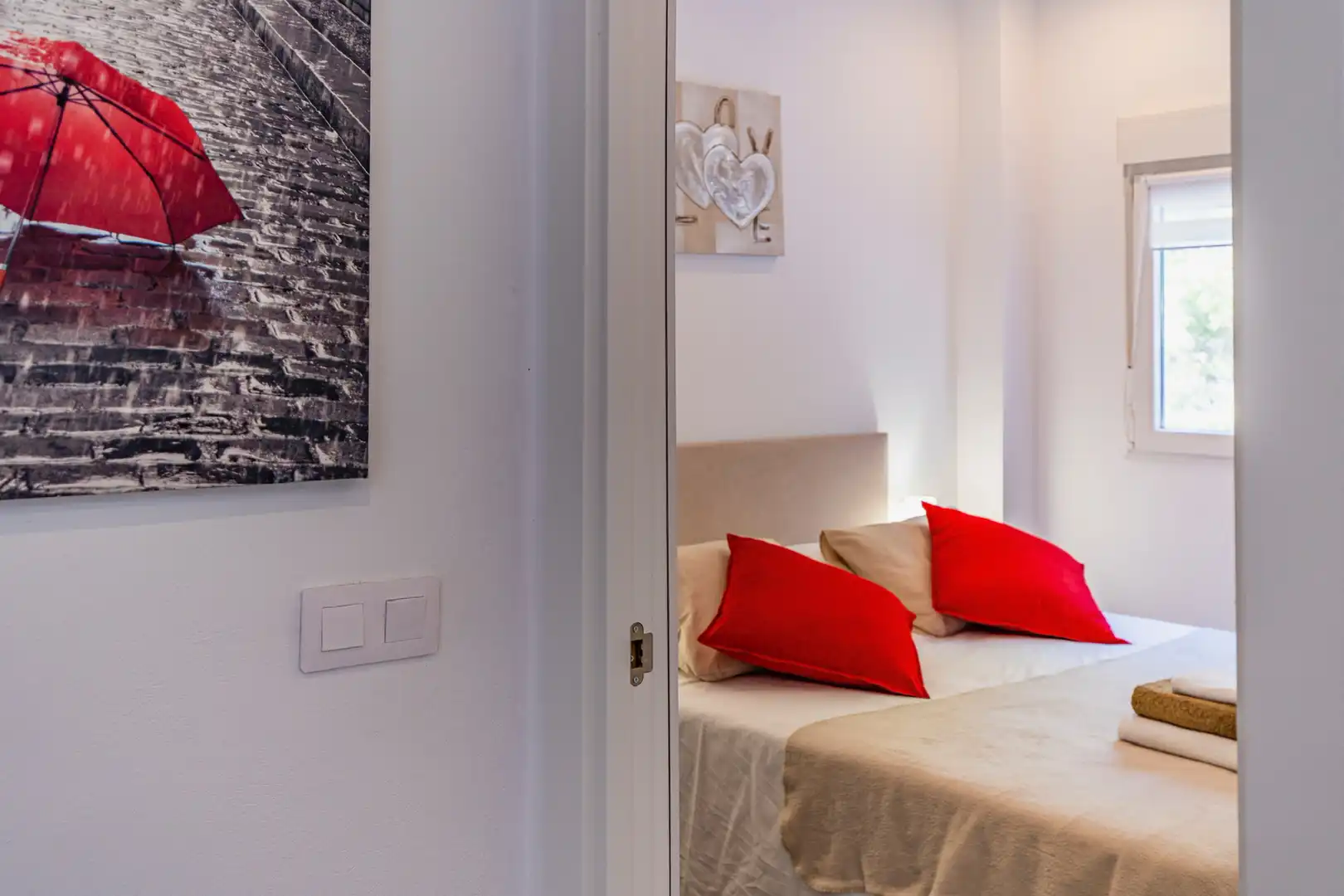 Schlafzimmer von Wohnungen zur Miete in Calvià mit Klimaanlage, Heizung und Möbliert