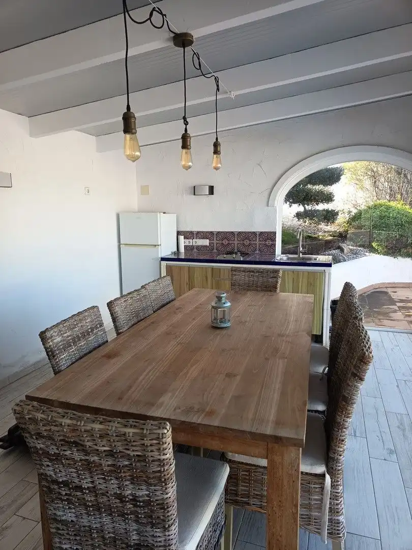 Kitchen of Houses for sale in Jávea / Xàbia  with Air Conditioner, Private garden and Terrace