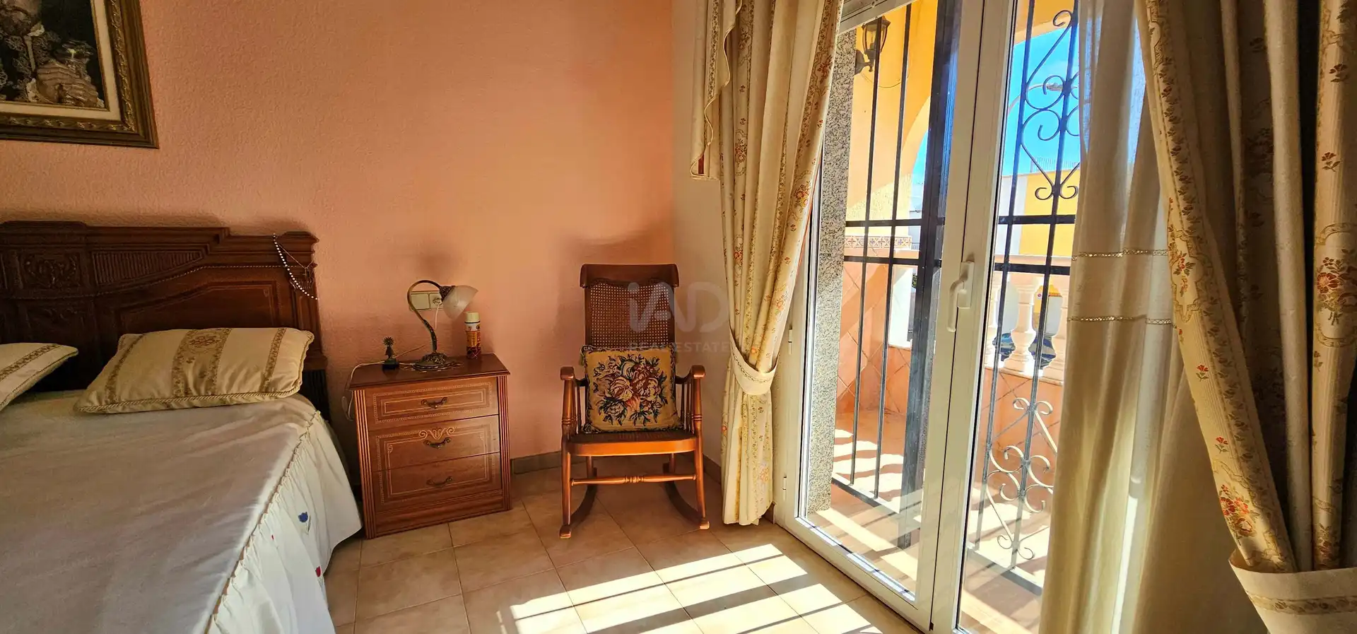 Balcony of Houses for sale in Roquetas de Mar  with Air Conditioner, Heating and Terrace