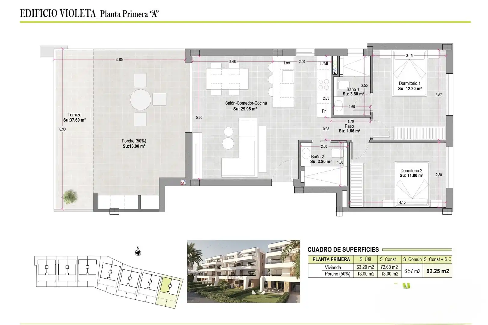 Apartamento con piscina en venta en Condado de Alhama, imagen 51
