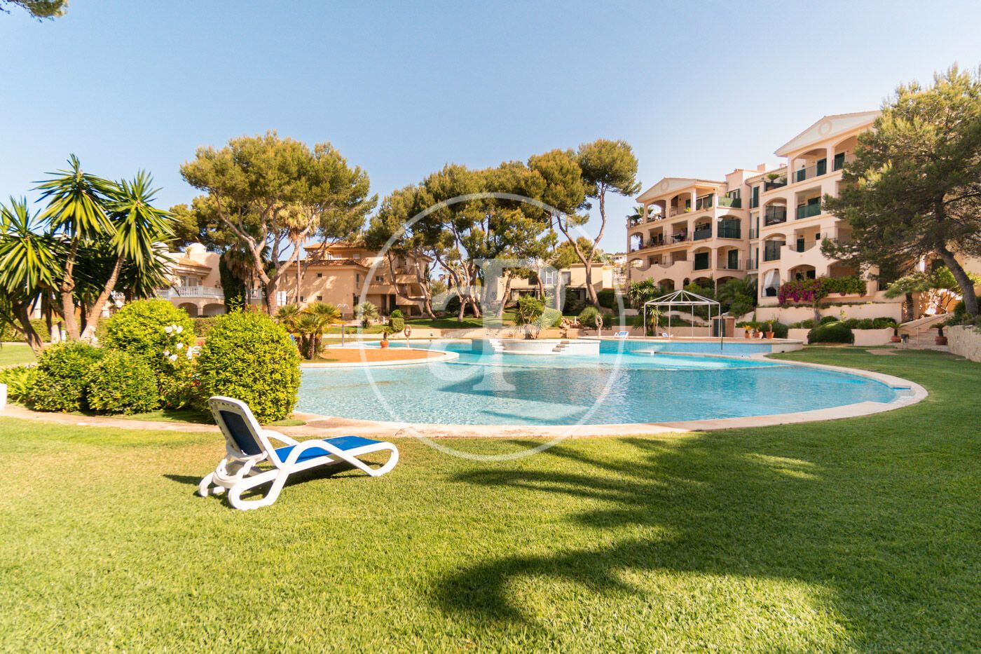 Vista exterior de Piso de alquiler en Calvià con Aire acondicionado, Calefacción y Jardín privado