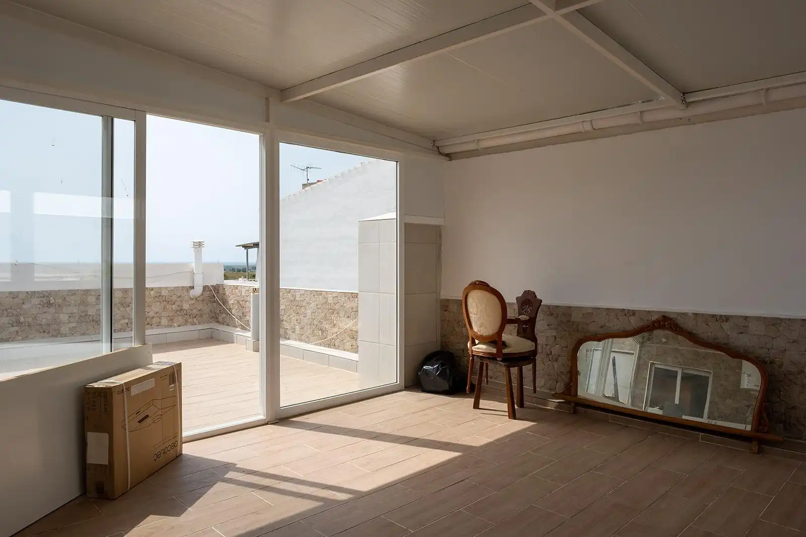 Terrassa de Casa o xalet en venda en Torreblanca amb Aire condicionat, Jardí privat i Terrassa