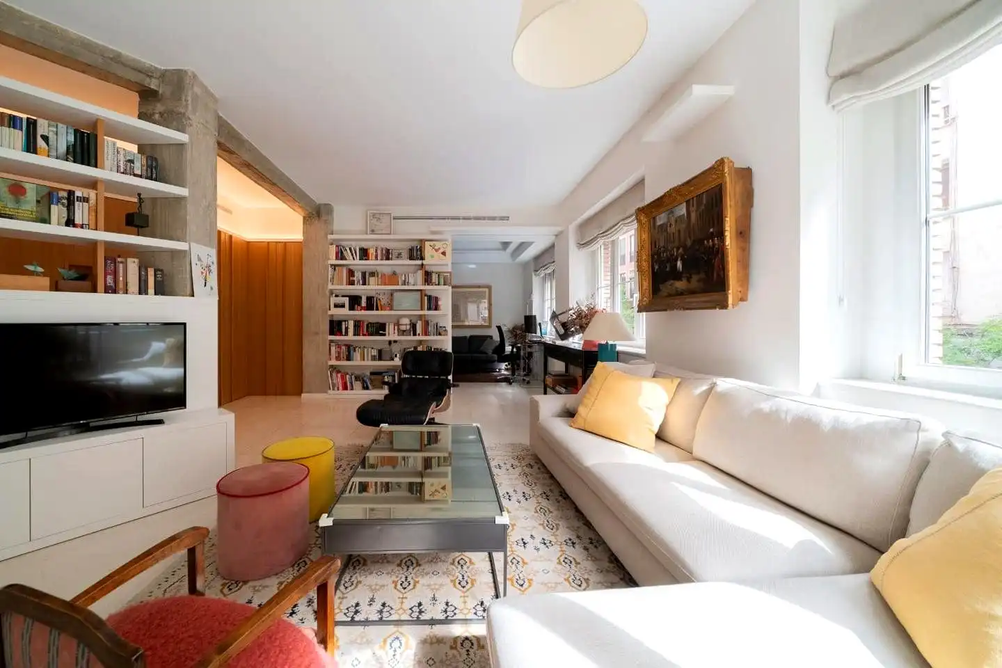 Sala d'estar de Planta baixa en venda en Madrid amb Aire condicionat, Calefacció i Traster