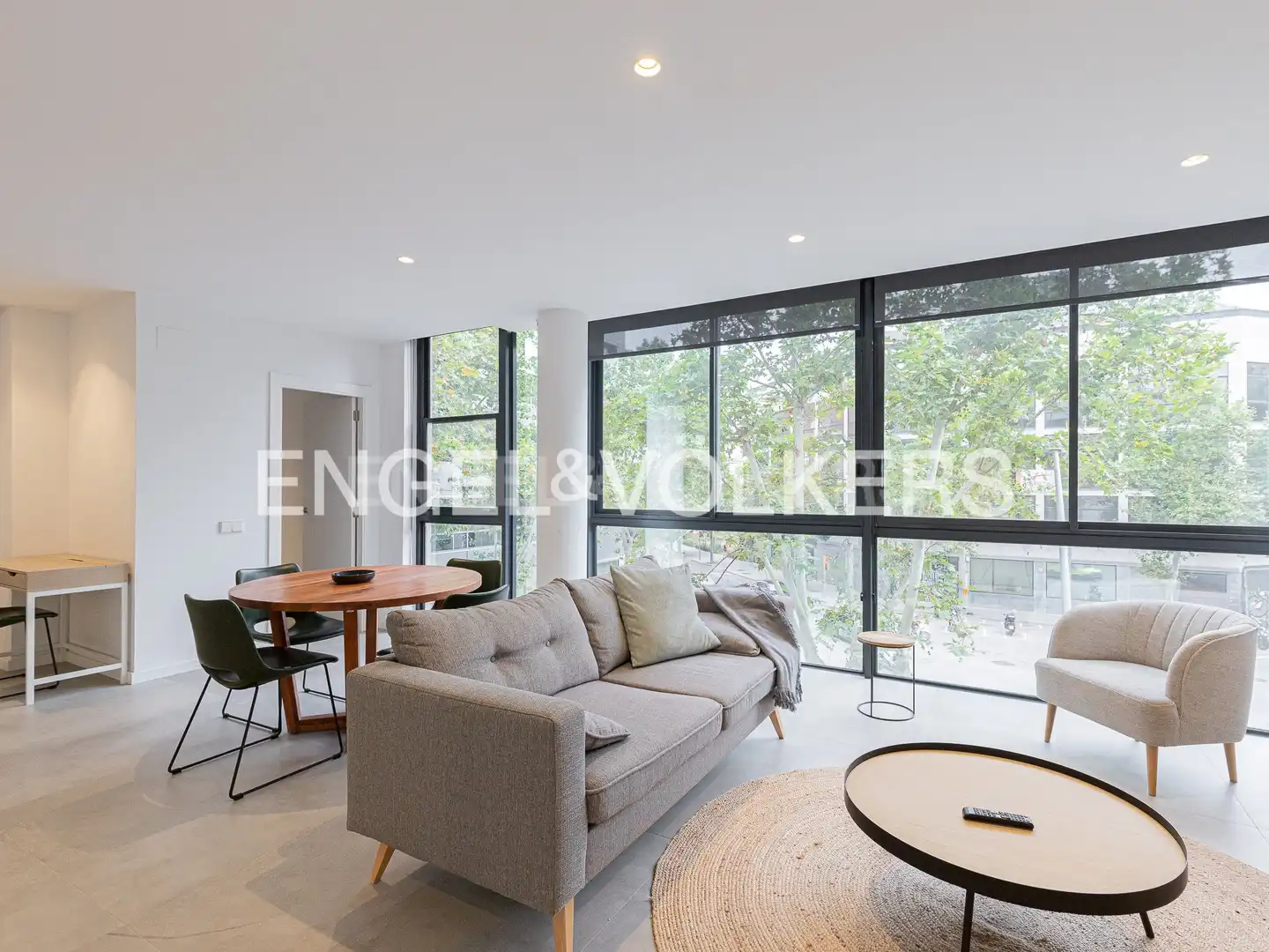 Living room of Flat for rent in Sant Martí