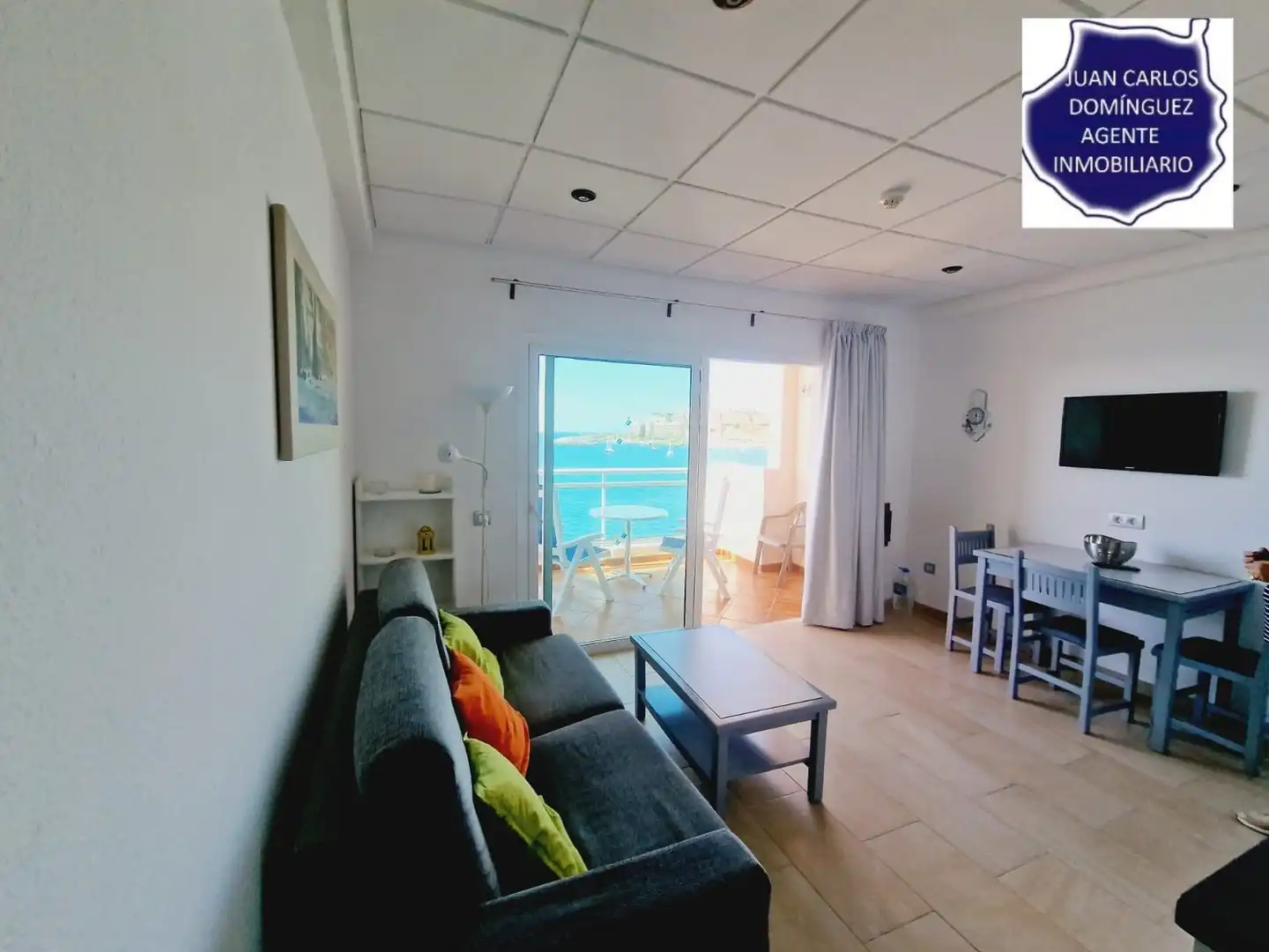 Living room of Apartments for rent in Mogán  with Terrace, Furnished and Community pool