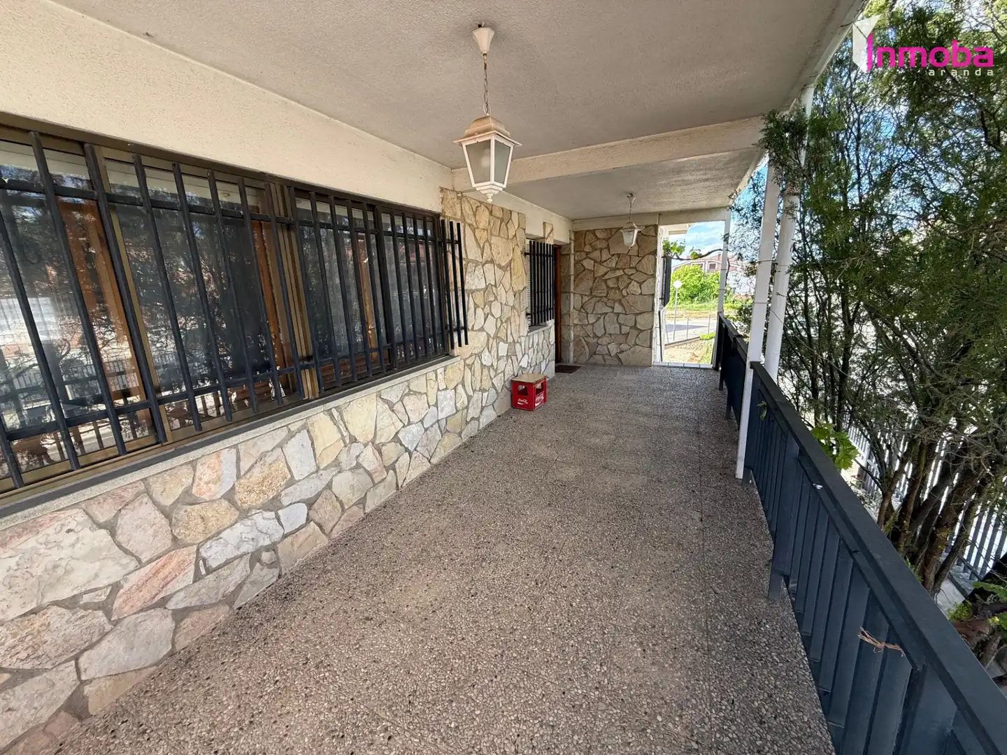 Terrassa de Casa o xalet en venda en Fuentespina amb Calefacció, Jardí privat i Terrassa